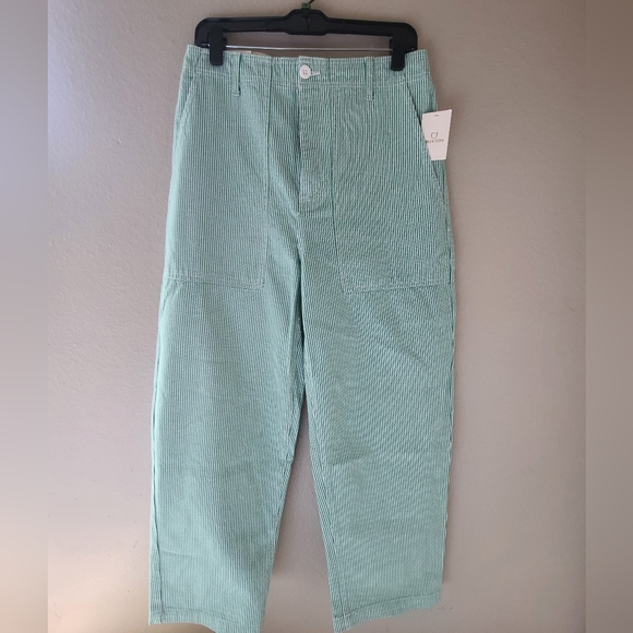 Brixton Vancouver utility pant. Leprechaun super high waisted straight leg. - Picture 5 of 14